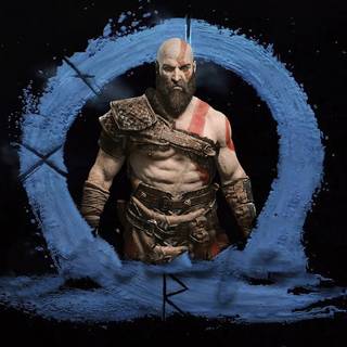 4k Kratos phone wallpaper