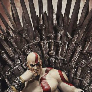 4k Kratos phone wallpaper