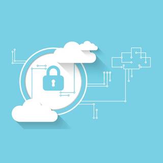 Cloud security wallpaper
