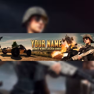 PUBG YouTube banner wallpaper