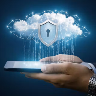 Cloud security wallpaper