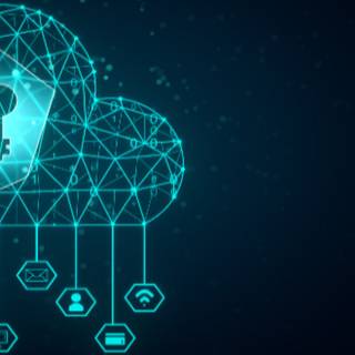 Cloud security wallpaper