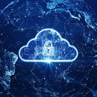 Cloud security wallpaper