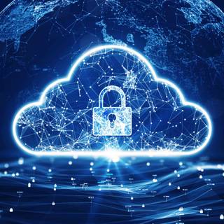 Cloud security wallpaper