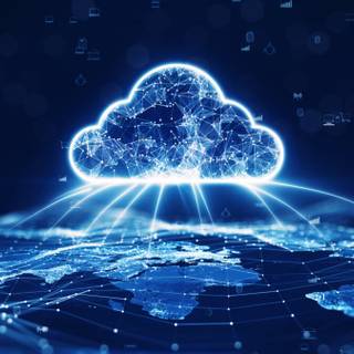 Cloud security wallpaper