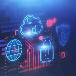 Cloud security wallpaper