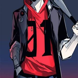 Cute anime demon boy wallpaper