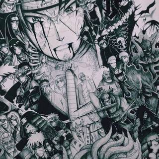 Itachi drawing wallpaper