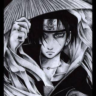 Itachi drawing wallpaper