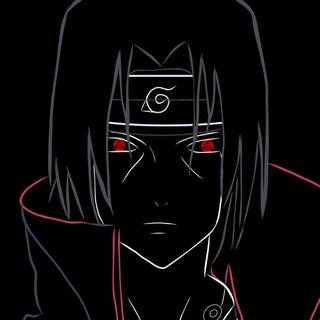 Itachi drawing wallpaper