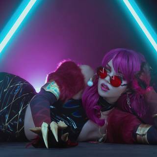 Pink 4k gaming wallpaper