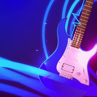 Electric guitar 4k wallpaper
