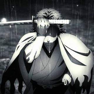 Dark Tanjiro wallpaper