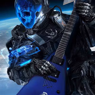 Electric guitar 4k wallpaper