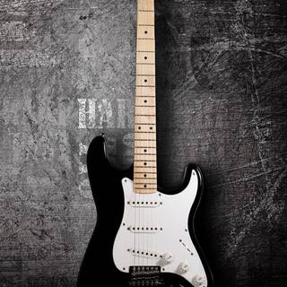 Black and white guitar wallpaper