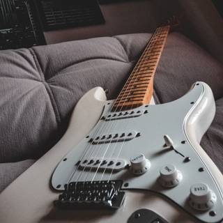 Electric guitar 4k wallpaper