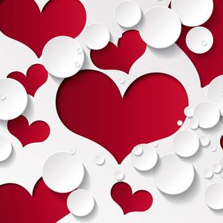 Red love 4k wallpaper