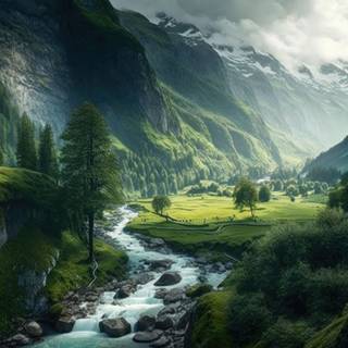 4k AI generated wallpaper