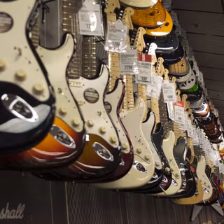 Electric guitar 4k wallpaper