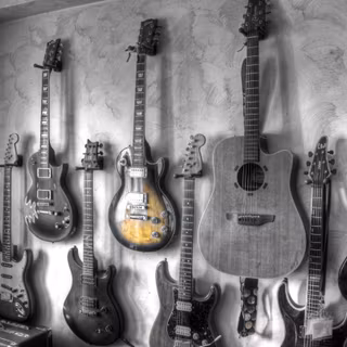 Electric guitar 4k wallpaper