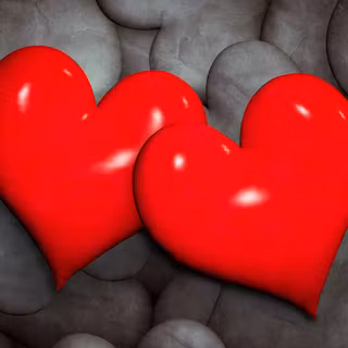 Red love 4k wallpaper