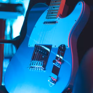 Electric guitar 4k wallpaper