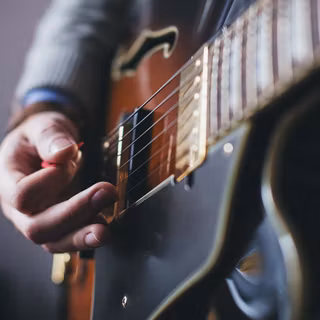 Electric guitar 4k wallpaper