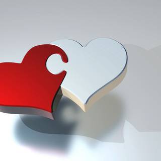 Red love 4k wallpaper