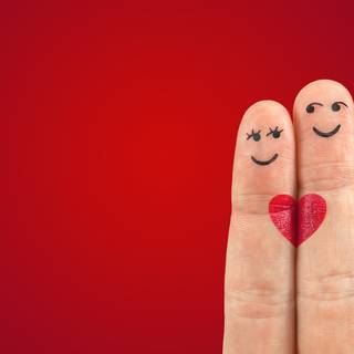 Red love 4k wallpaper