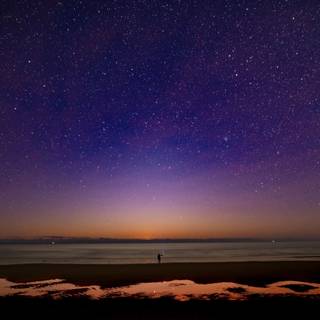 Stary night 4k wallpaper