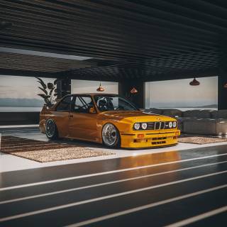 4k BMW E30 wallpaper