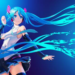 4k Hatsune Miku wallpaper