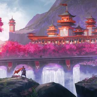 4k Sakura tree wallpaper