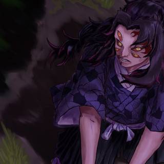 Kokushibo desktop 4k wallpaper