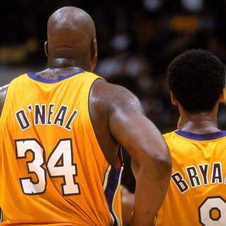 Kobe Bryant and Shaq wallpaper