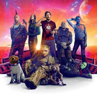 4k Guardians of The Galaxy wallpaper