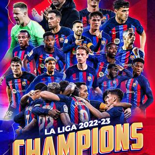 Barcelona LaLiga 2023 wallpaper
