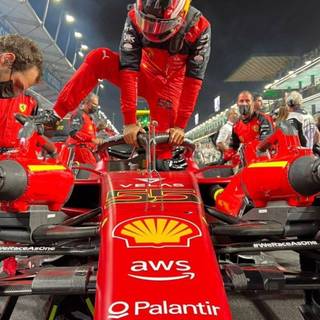 Carlos Sainz iPhone wallpaper