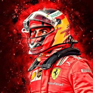 Carlos Sainz 4k wallpaper