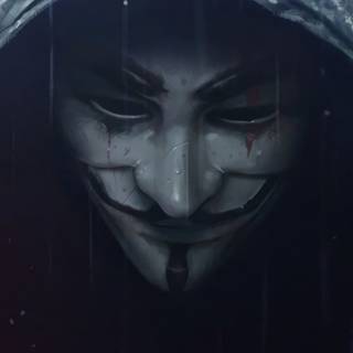 Anonymous phone 4k wallpaper