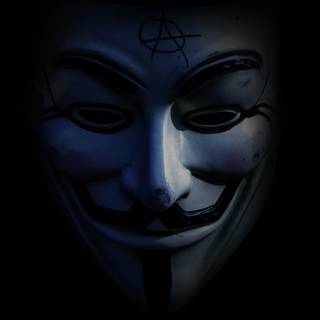 Anonymous phone 4k wallpaper
