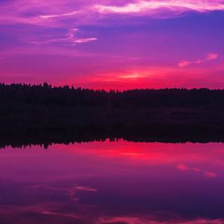 Lavender sky wallpaper