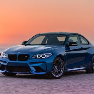 4k car sunset wallpaper