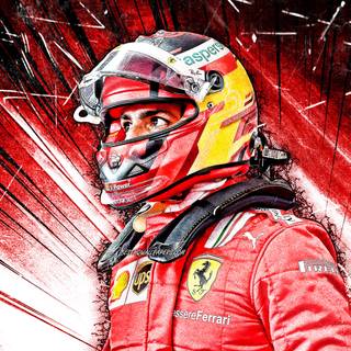 Carlos Sainz 4k wallpaper