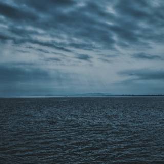 4k dark ocean wallpaper