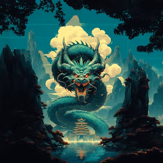 Chinese dragon PC wallpaper