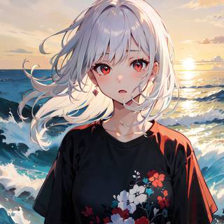 Ocean anime 4k wallpaper