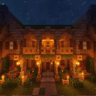Minecraft wood wallpaper