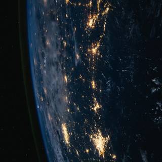 Space 4k vertical wallpaper