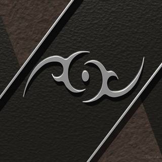 Tribal black wallpaper